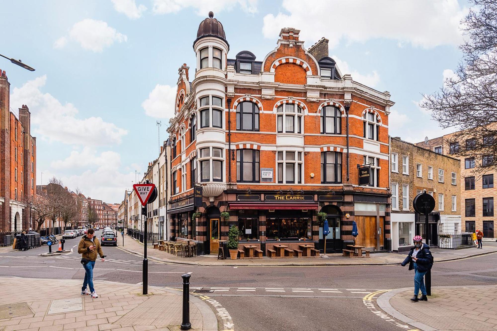 Stunning Apartment In Fashionable Marylebone Londra Dış mekan fotoğraf